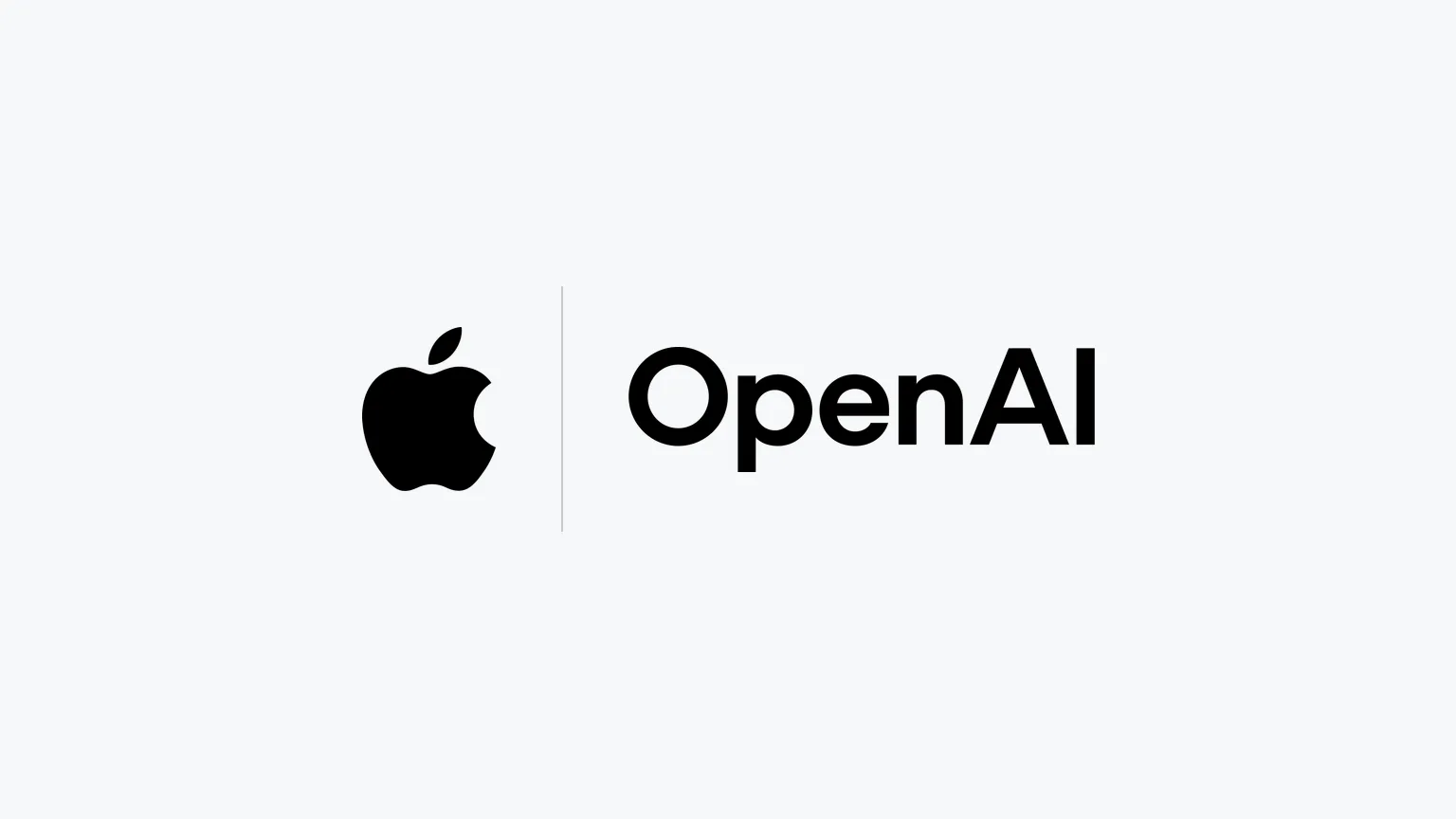 Apple and OpenAI logos
