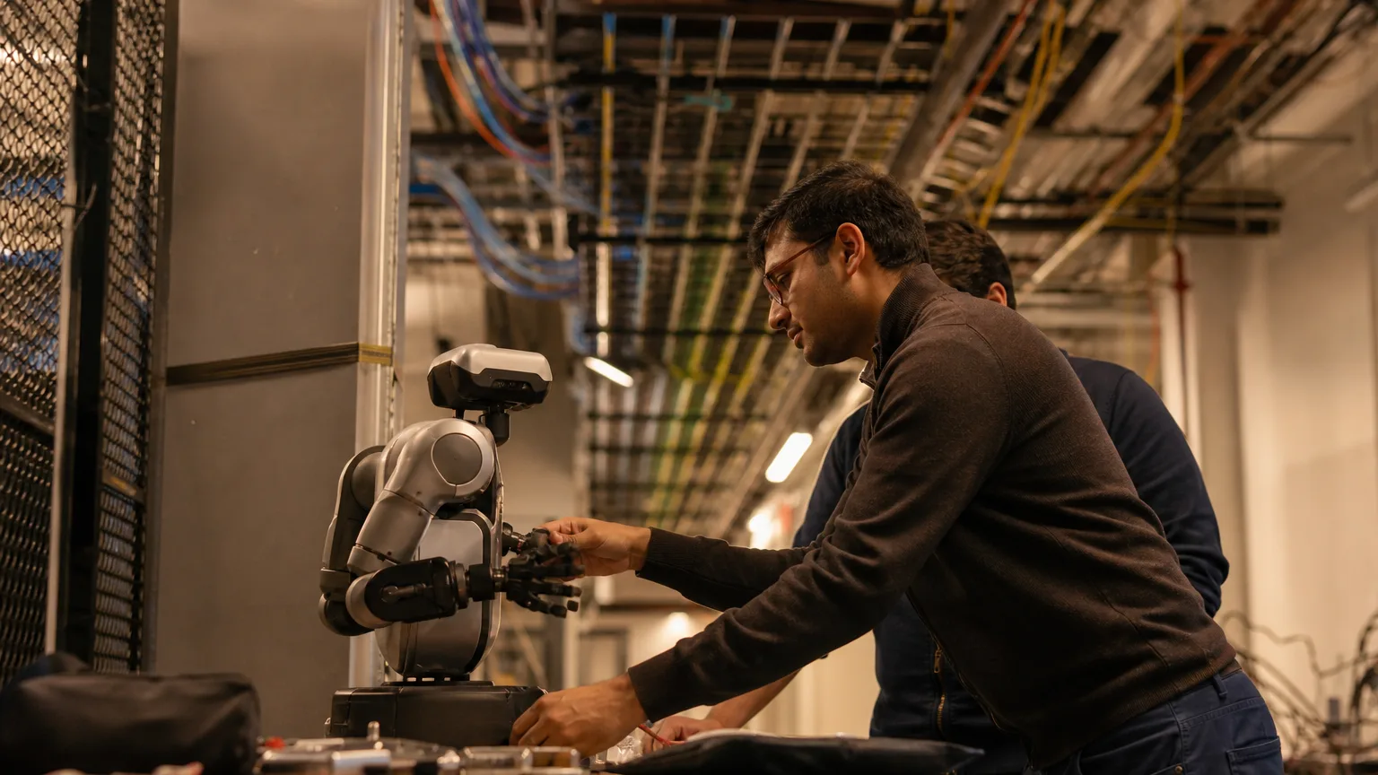 Editorial image for Perceptron Open-Sources Isaac 0.5 Robot Foundation Model